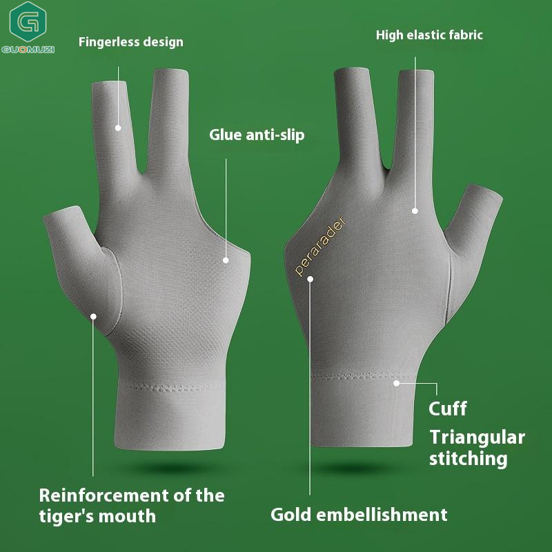 Pool gloves with exposed finge - مراجعة Table Tennis Us Open وسعره