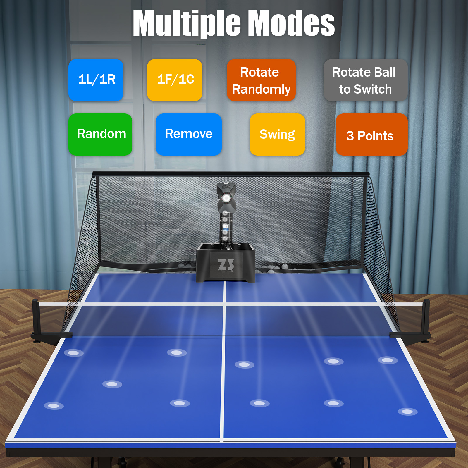 Table Tennis Robot with Net&10 - مراجعة Table Tennis Net وسعره