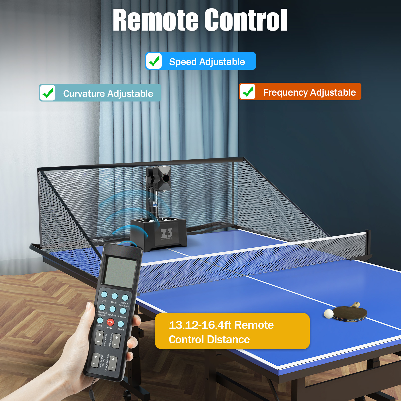 Table Tennis Robot with Net&10 - مراجعة Table Tennis Net وسعره