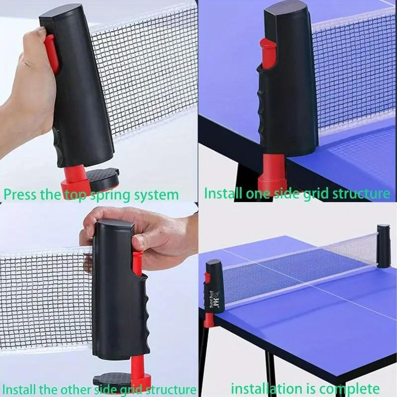 Retractable Ping Pong Net Port - مراجعة Table Tennis Net وسعره