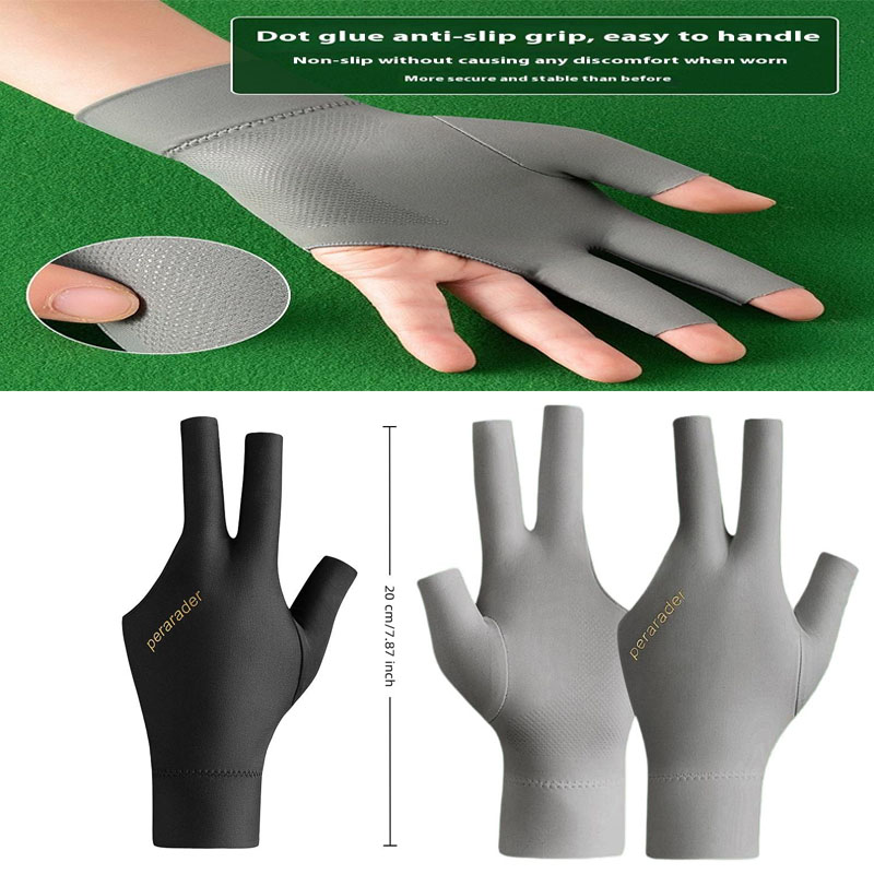 Pool gloves with exposed finge - مراجعة Table Tennis Us Open وسعره